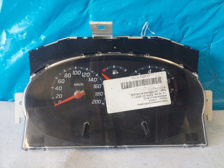 dials clock NISSAN MICRA K12 1.2 B AX760