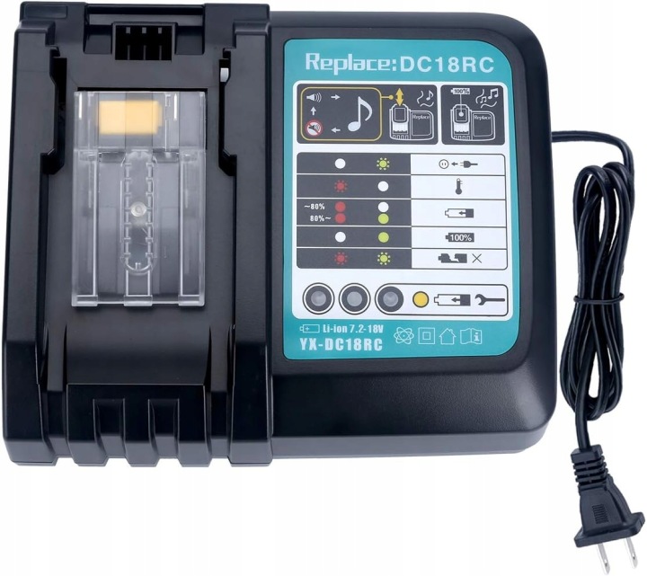 Rychlonabíječka pro Makita DC18RC 14,4-18V Li-Ion