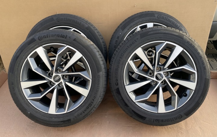 CERCHI RUOTE pneumatici, gomme AUDI Q5 80A601025BK 235/55/19 ET39 LATO pneumatici, gomme 2023 ROK IDEAL