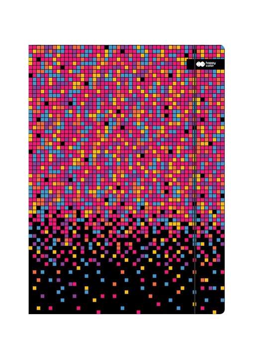 Папка на резинці A4 Pixi Диско Happy Color