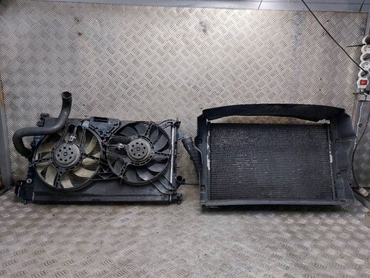 radiatore KOMPLET + VENTOLI FIAT CROMA II 1.9 JTD