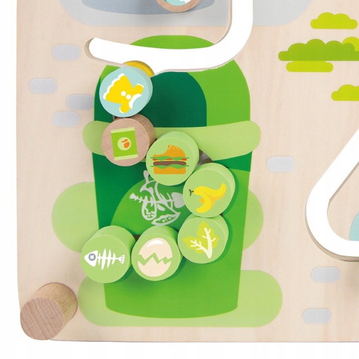 GRA LOGICZNA MANIPULACYJNA 2w1 EDU CLASSIC WORLD Materiał drewno