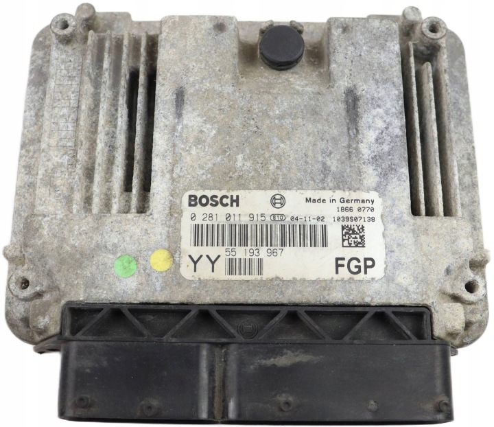 OPEL VECTRA C Computer Bedienteil DES MOTORS 1.9 CDTI 55193967 0281011915