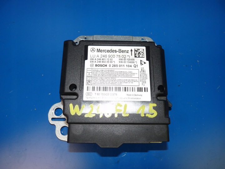 MERCEDES B W246 module control unit of the airbags AIR BAG