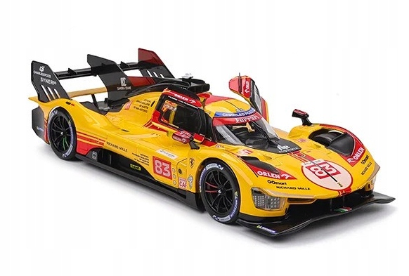 Ferrari racing 499p 24h le mans hypercar 2024 — фото 2