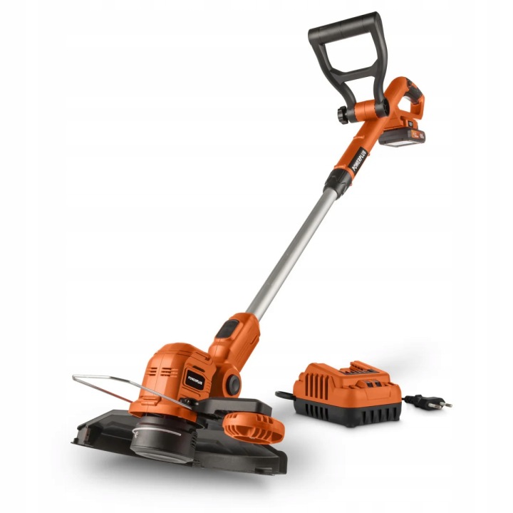PowerPlus POWDPG75421 Aku strunová sekačka 20V Li-ion plus nabíječka p