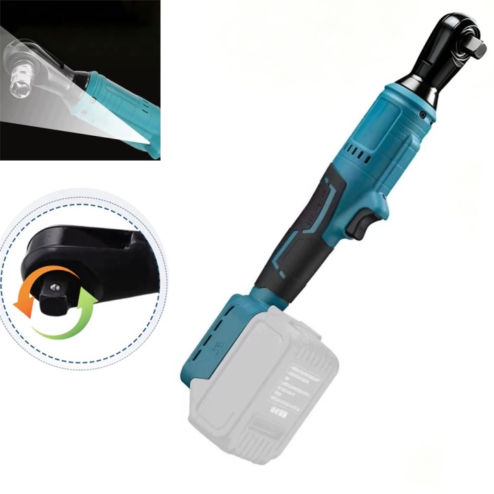 Klíč Ráčnový 1/2'' pro Makita Lxt 18V, ráčnový nástroj