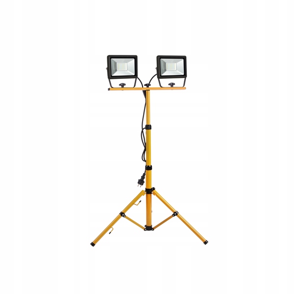 Lampa Best Halogen Led 2x50W 8000lm na stojanovém stativu, 2 lampy do dílny