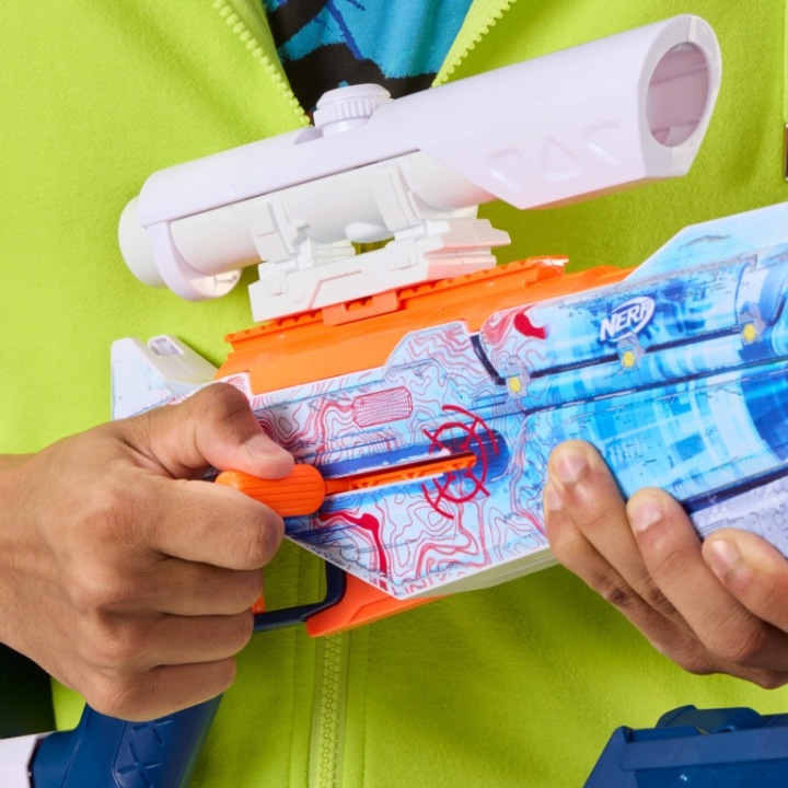 NERF LOADOUT бластер пускова установка ARCTIC ZEROSTRIKER 24 стрілки HASBRO G1763 — фото 7