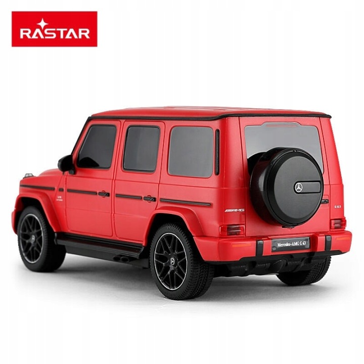 Mercedes AMG G63 на радіокеруванні 1:24 червоні — фото 10