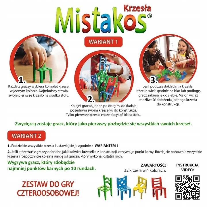 TREFL гра MISTAKOS стільця 4 os — фото 4