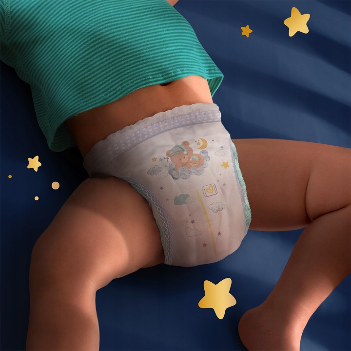 Pampers Night Штани Щомісячні box Трусики-підгузки Розмір 4, 104 шт., 9 кг-15 кг — фото 7