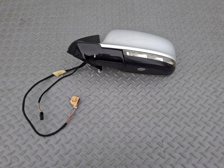 SPECCHIETTO RETROVISORE sinistro danneggiato 8+2 PIN VW PHAETON LIFT LA7W
