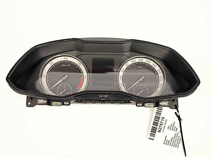 dials clock 3V0920711B SKODA SUPERB III