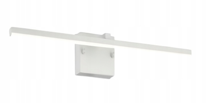 Moderní nástěnné Led svítidlo nad zrcadlo bílé 9W Lowell IP44 Reality