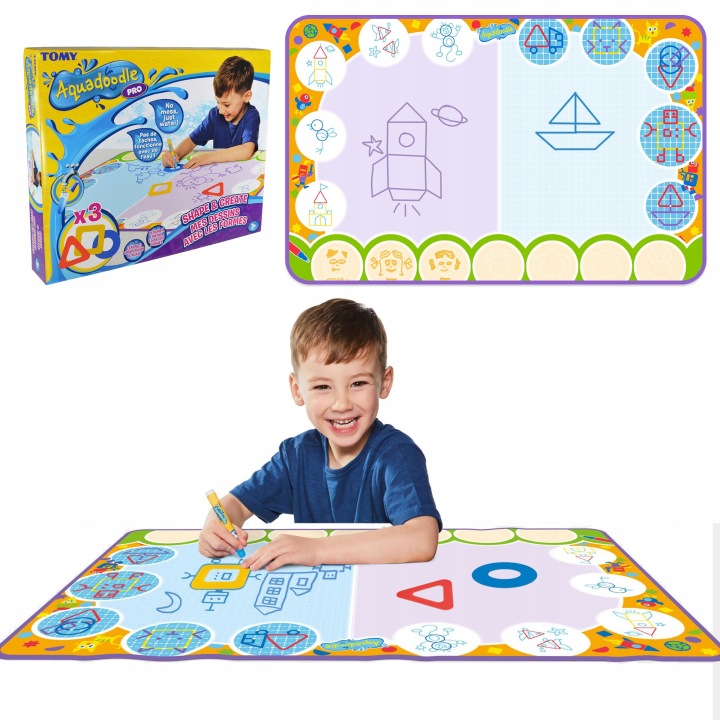 Tomy - Aquadoodle Килимок фігури і форми E72867 — фото 3