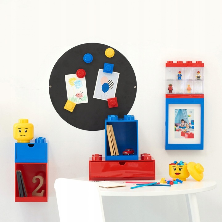 LEGO Полиця Цеглинка 4 Червона Колодка На стіну стелаж письмовий стіл 41141730 — фото 10