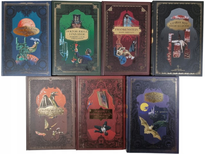 Zdjęcie egzemplarza: Mistrzowie Horroru i Fantastyki Tomy 1-7 / Kolekcja Hachette
