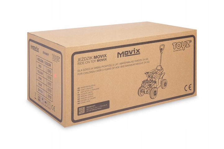 TOYZ Quad каталка транспортний засіб для дітей MOVIX м'які колеса синій — фото 9