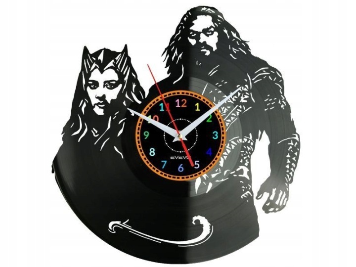 Aquaman Dekorativní Nástěnné Hodiny, Moderní Vinylová Deska Jako Dárek