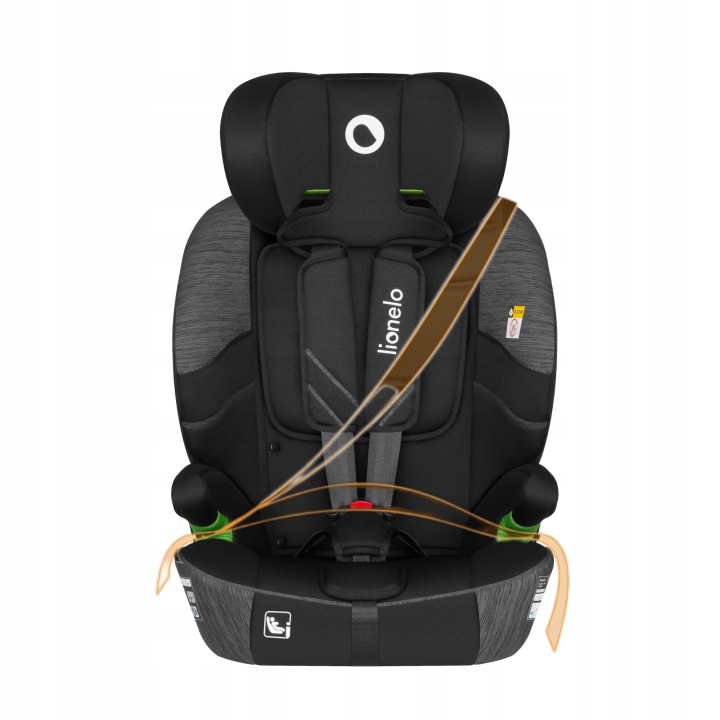 Автокрісло ISOFIX 76-150 см 9-36 кг Lionelo LEVI FIX i-Size — фото 3