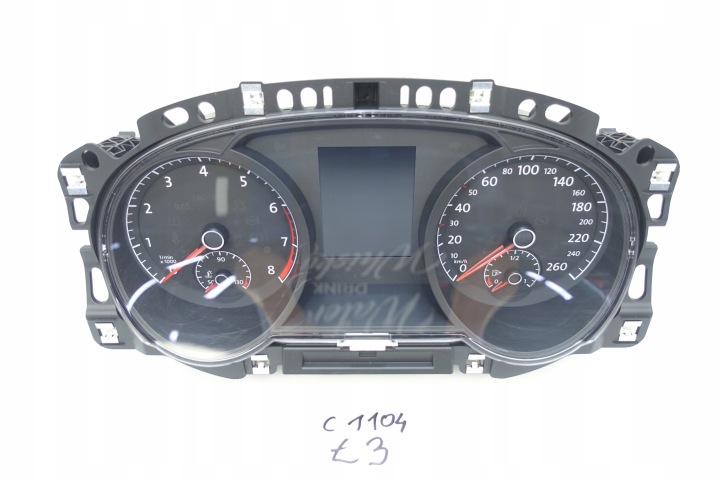 dials dials VW GOLF VII 7 5G 40116KM 5G1920740D
