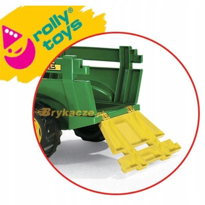 Причіп для трактора ROLLY TOYS JOHN DEERE ROLLYTRAILER FARM причіп — фото 8
