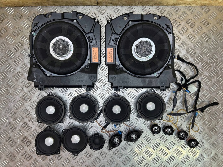 Kpl of speakers Naglosnienie Harman Kardon Top-Hifi-System BMW F06 Gran coupe