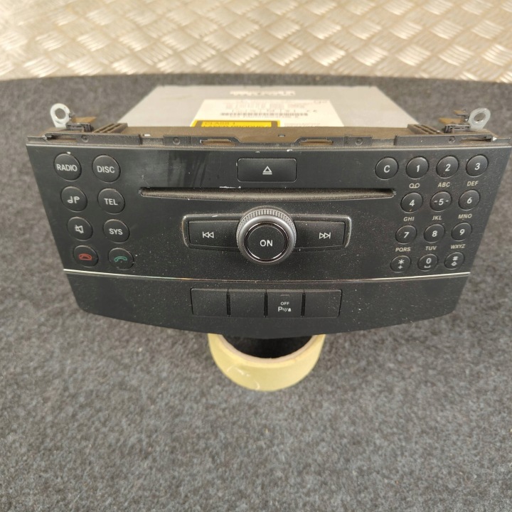 Stacja multimedialna radio Navigation Mercedes-Benz C W204 A2048700594
