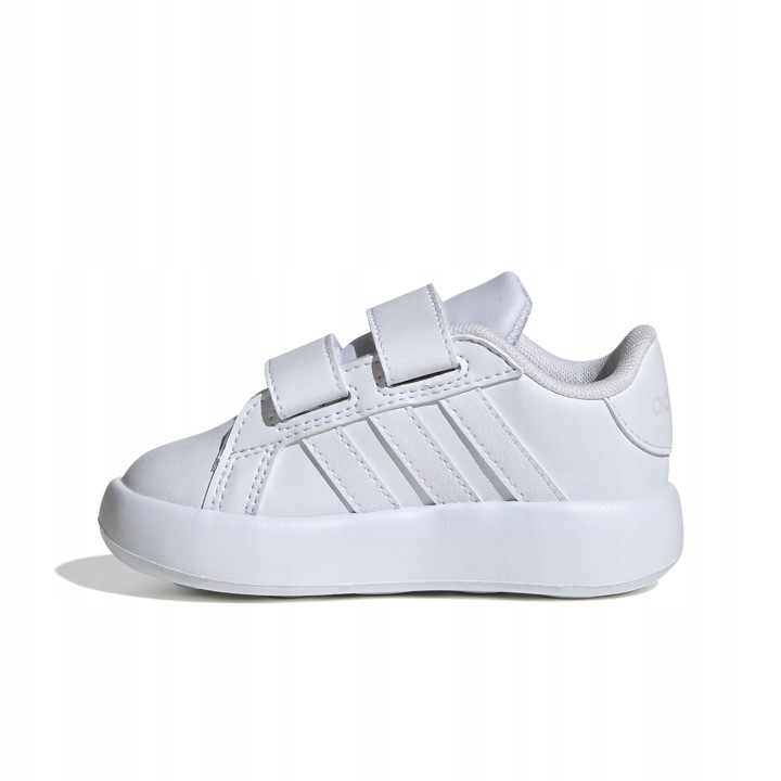 *Після виставки* ADIDAS GRAND COURT ID5273 взуття дитяче липучки білі (новий з дефектом) — фото 5