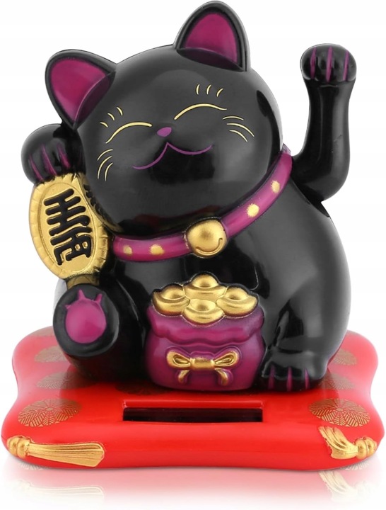 Кіт на щастя, Міні Maneki Neko Японський статуя кота з махаючим