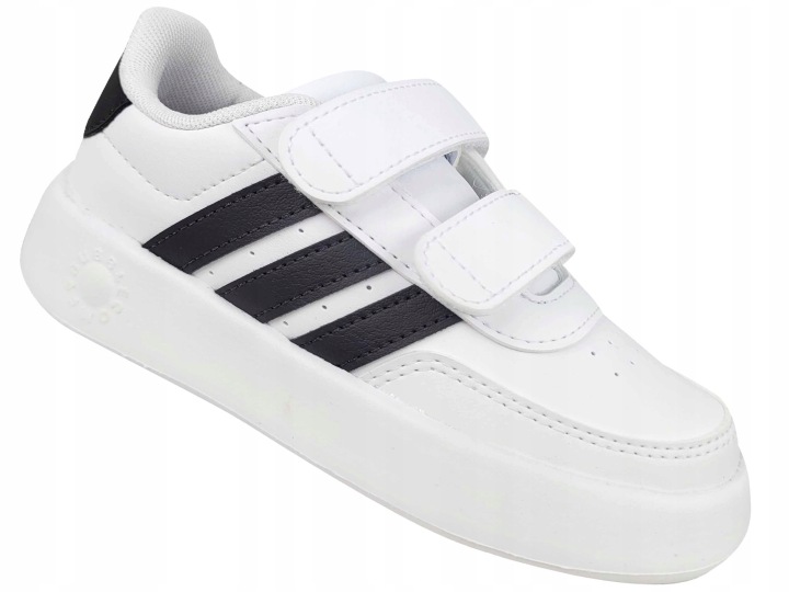ADIDAS BREAKNET 2.0 CF ID5276 взуття дитяче кеди на липучках білі — фото 3