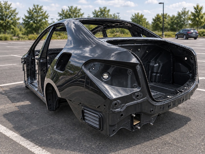 IDEALNA Radhaus Längsträger heck hinten links MERCEDES A KLASA W177