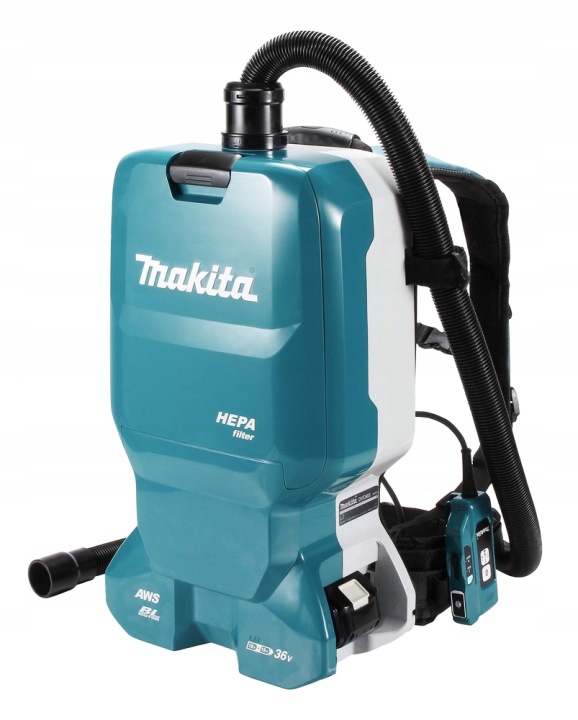 Makita DVC665ZU Vysavač 36V 2x18V Aws 110 mBAR 6 Litrů