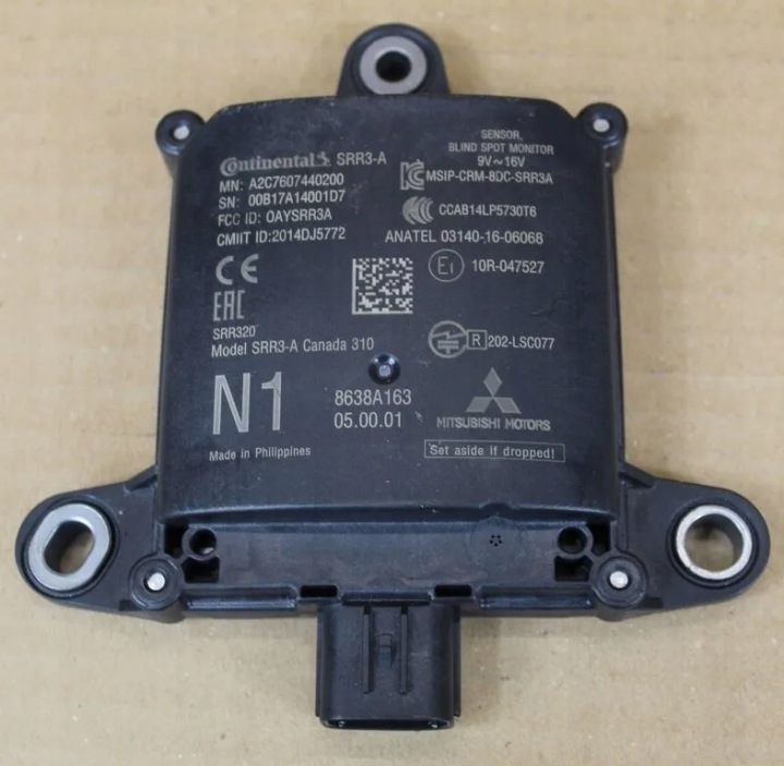 Mitsubishi Eclipse Cross monitor sensor Sensor martwego pola punktu *
