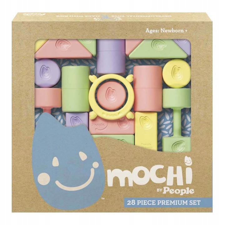 Конструктор екологічний з натурального рису 29 ел. Mochi 415x315 мм
