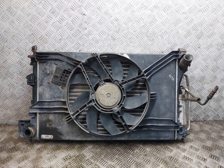 radiator KOMPLET + fan OPEL VECTRA C