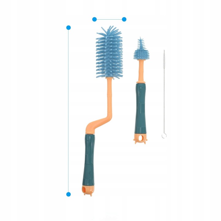 BABY пляшка BRUSH силіконовий 3 шт. невикористані божевільний — фото 13
