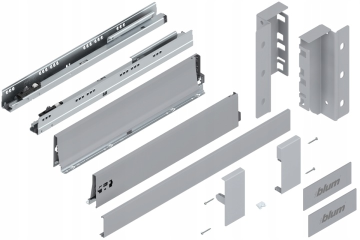 Blum Šuplík Tandembox 600 Vnitřní průměr K Šedá