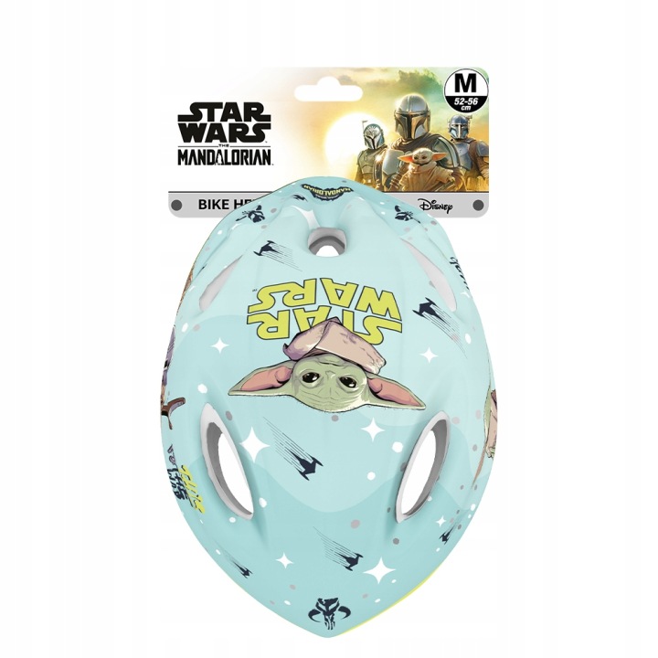 Шолом велосипедний регульований хлоп'ячий STAR WARS MANDALORIAN 52-56 — фото 10