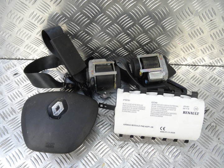 RENAULT CLIO 4 IV airbags POWIETRZNE tension belts KOMPLET