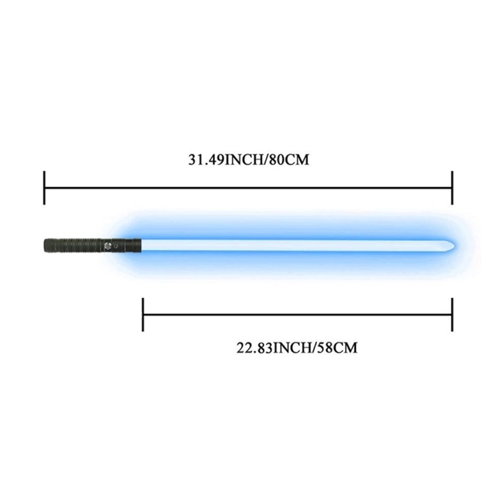 USB Меч світловий меч RGB 14 кольорів зі звуком і світлом — фото 3