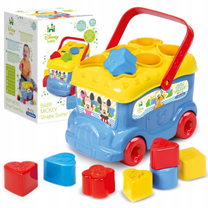 Іграшковий Автобус Baby Miki Mickey Disney Іграшка Для Дитини Clementoni — фото 9