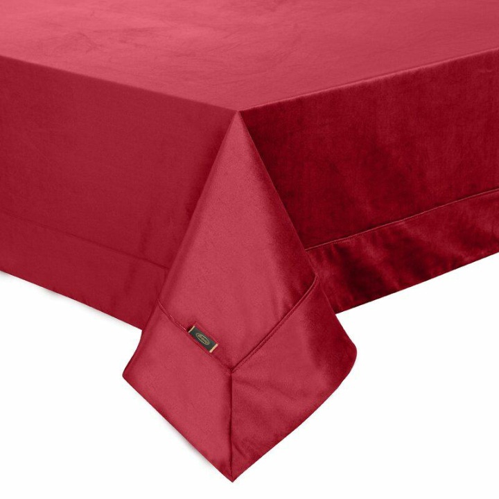 Ubrus 145x180 Velvet bordový velurový
