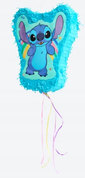 Піньята паперова 3D lilo Stitch Angel на день народження велика Еко 27x35 см 1 шт. — фото 2