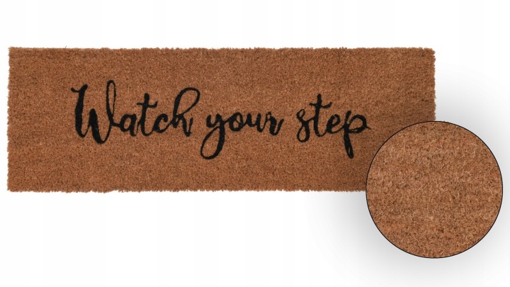 WYCIERACZKA pod DRZWI DO BUTÓW MATA Kokos Beż 75cm Długość (cm) 75 cm