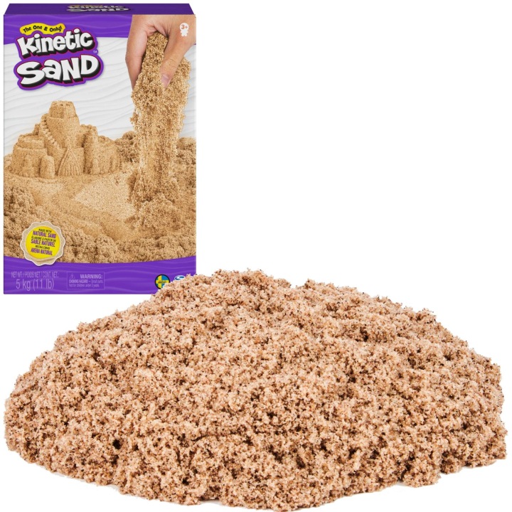 KINETIC SAND - коричневий пісок кінетичний (5 кг) — фото 11