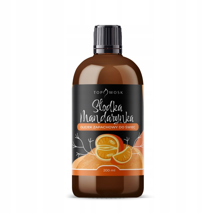 Vonný olej na svíčky Sladká Mandarinka 200 Ml vůně do svíček
