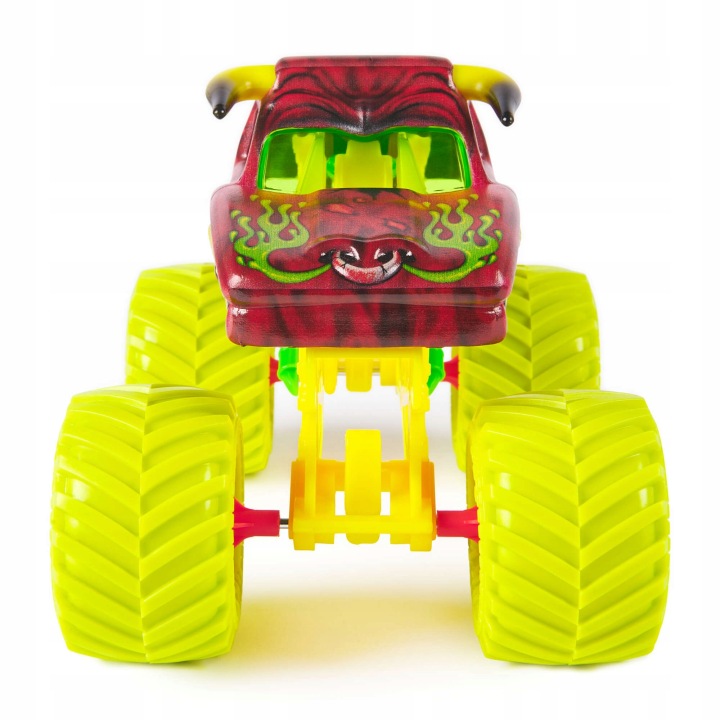 MONSTER JAM металевий транспортний засіб MONSTER TRUCK 1:24 EL TORO LOCO 19 см — фото 4