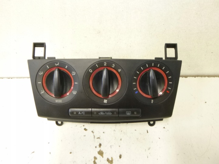 Panel of the air conditioning air conditioning devices Mazda 3 BK 2004r.